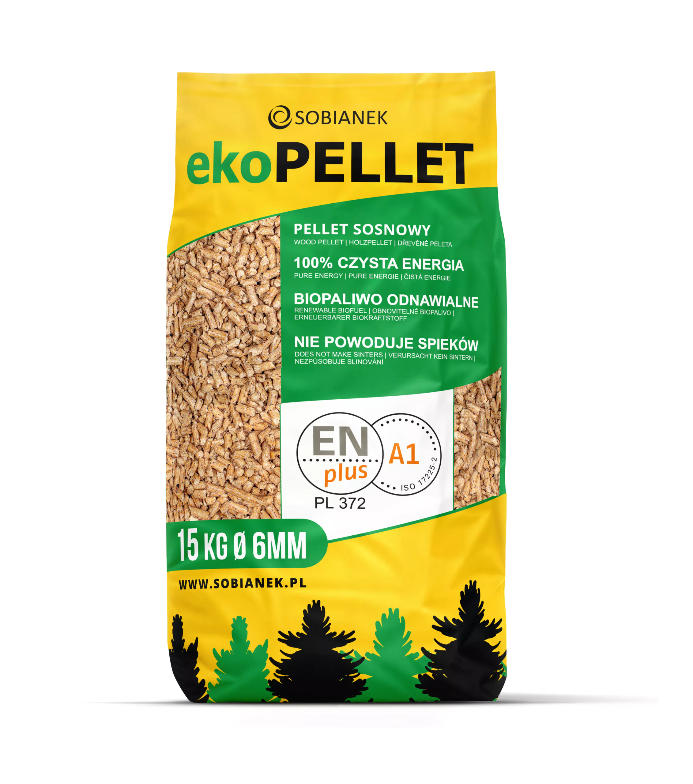 Sobianek EN Plus A1 Holzpellets 1050 kg